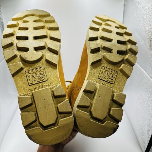Timberland PRO Sawhorse 6” Men Size 6.5 Women 8 Wheat Composite Safety Toe Boots main image 7